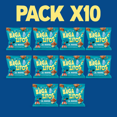 Bagazitos - Sal Marina - Pack 10