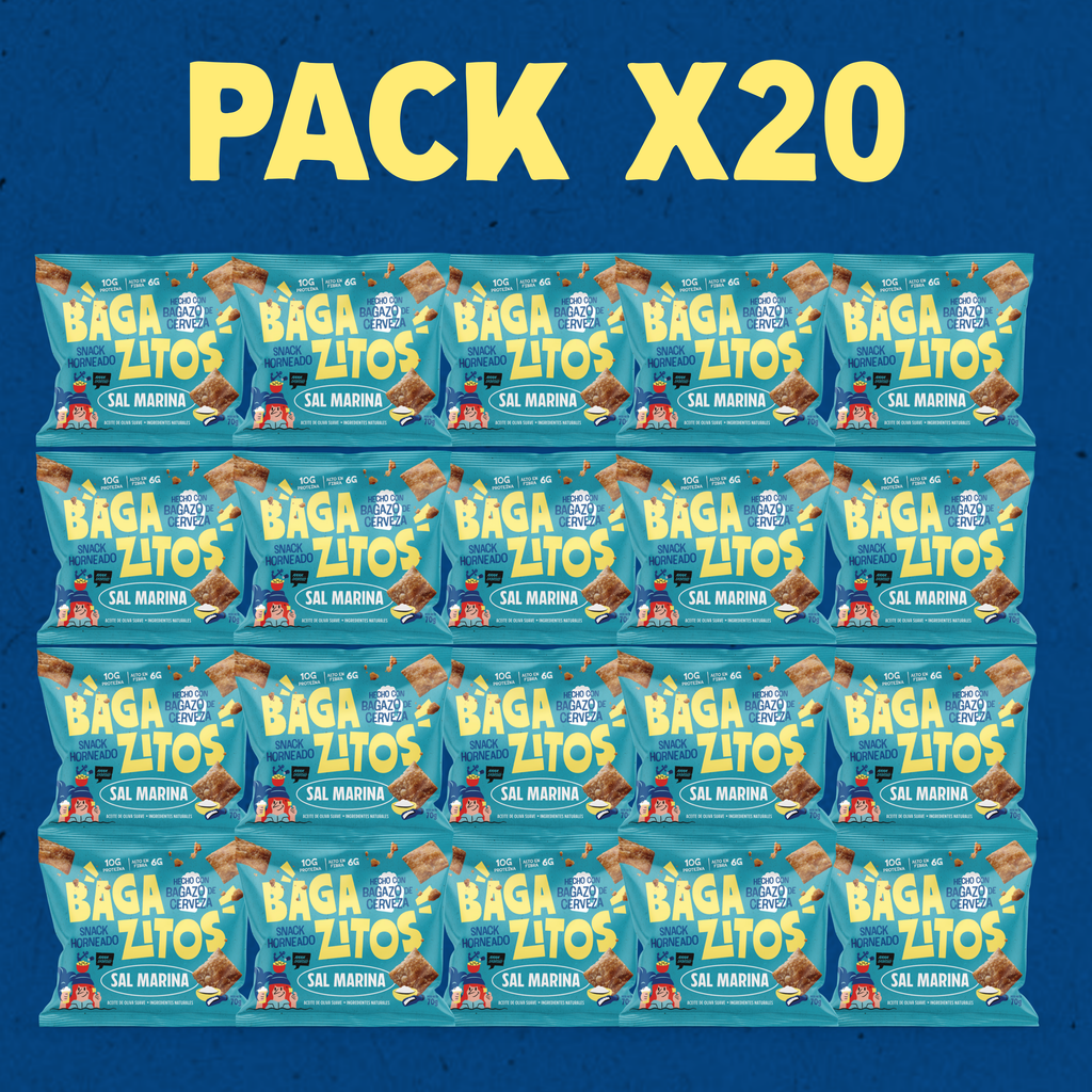 Bagazitos - Sal Marina 70g - PACK 10