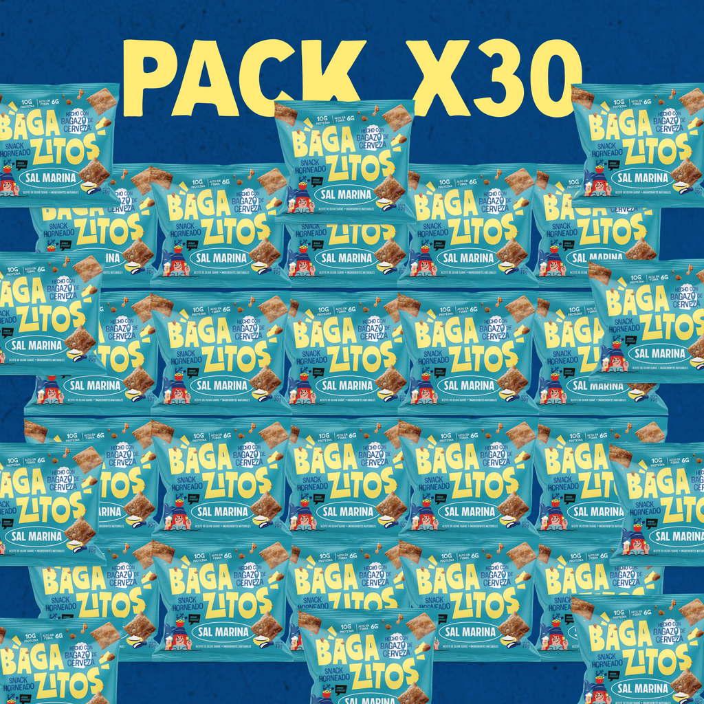 Bagazitos - Sal Marina 70g - PACK 10