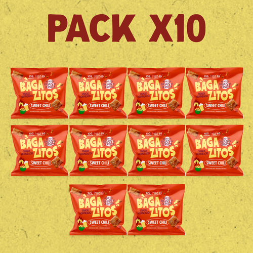 Bagazitos - Sweet Chili 70g - PACK 10